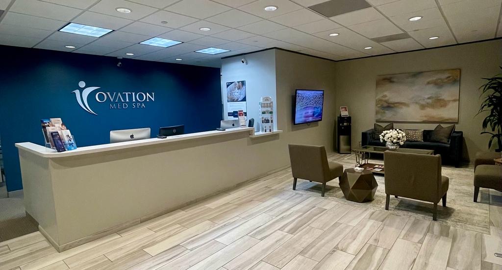 Ovation Med Spa Houston clinic interior