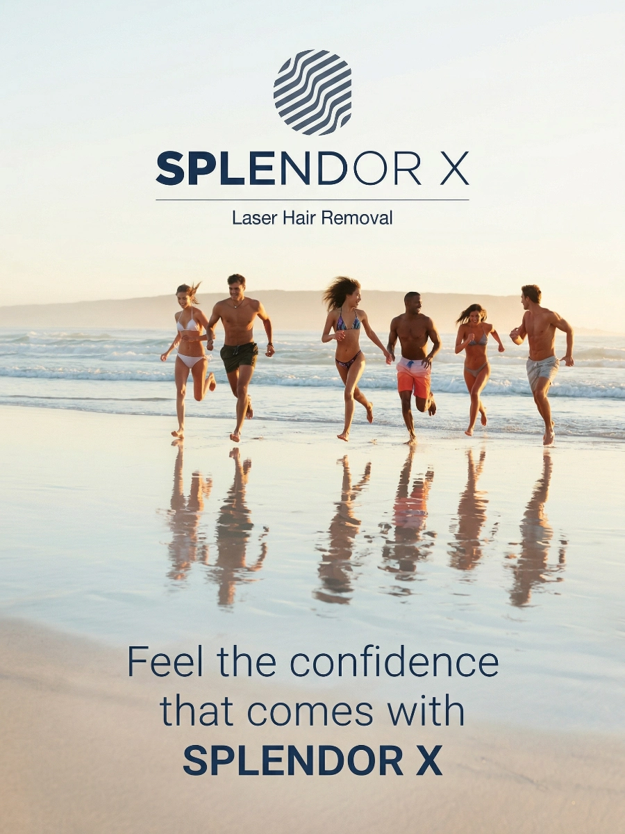 Splendor X laser hair removal treatment at Ovation Med Spa Houston